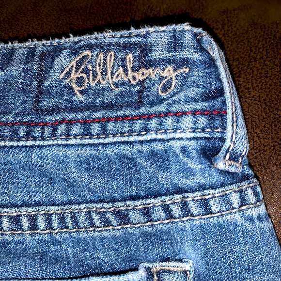 Billabong Adorable Denim Mini Skirt Size 7 - Picture 12 of 16